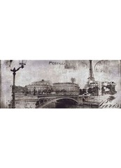 Dekor Treviso Grey Post Card Grey 1 20X50
