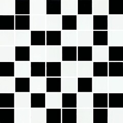 Mozaika czarno-biała 25x25
