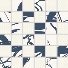 LINT, WDM06676, mozaika, 298x298x10, modrá